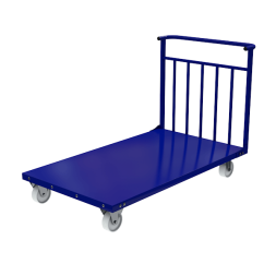 Платформенная тележка для склада большегрузная ТПУ 7 1400x800x740 [16578]