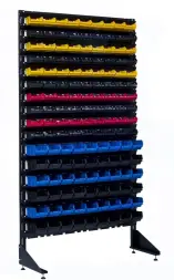 Стеллаж с пластиковыми ящиками 1801-10/6/0 Kombo