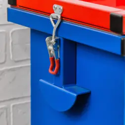 Контейнер герметичный специализированный вертикальный для битых ламп и термометров ГСК 500, 500х400х400 мм