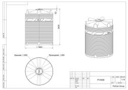 Емкость PV 6000 литров