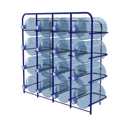 Стеллаж для 16 бутылей с водой СВД-16 [15478]