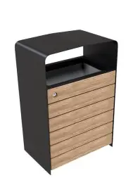 Урна стальная «Новичок»