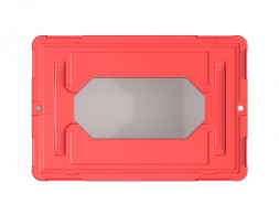 Пластиковая тележка 600х400 мм для ящиков (с отверстием) усиленная