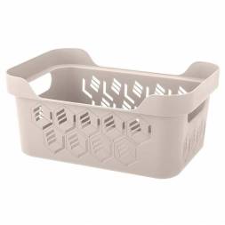 Корзинка универсальная Deluxe, 270x190x120 мм, 4,6 л, светло-бежевый