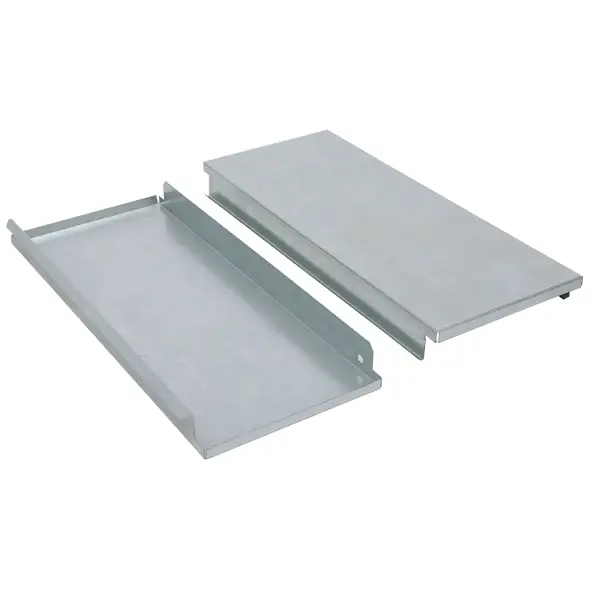 Полка яруса оцинкованная для стеллажей ПРАКТИК SB 61x15, 605x156x30 мм [S24699301458]