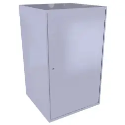 Шкаф для хранения бронежилетов и касок 1000x600x600 мм Светло-серый
