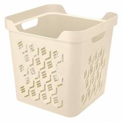 Корзинка универсальная Deluxe, 286x286x286 мм, 18 л, бежевый