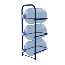 Стеллаж для 3 бутылей с водой СВД-3 [15481]