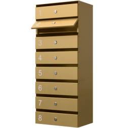 Почтовый ящик 8-секционный серия Ультра [12182]