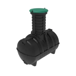 Емкость топливная подземная Rostok G 2800 л с горловиной 1000 мм