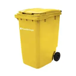 Евроконтейнер Gogic 360 л желтый