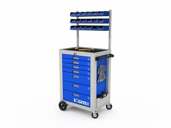 Тумба инструментальная ДВК LOGITEX 07 XS.2.2