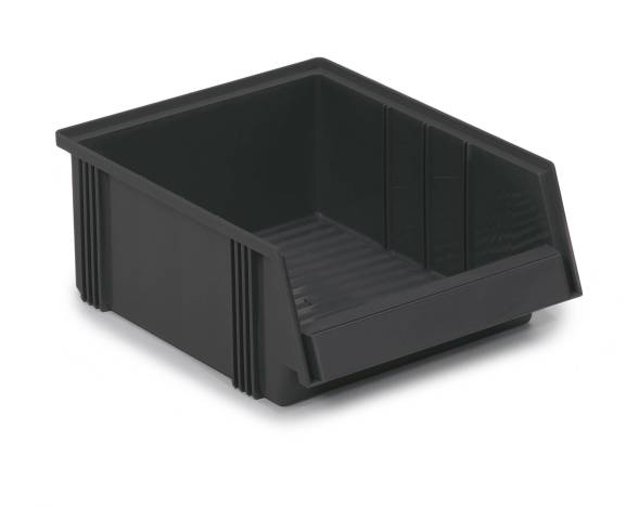 Навесная штабелируемая ячейка Treston 310x400x156 Black ESD