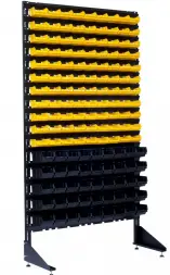 Стеллаж с пластиковыми ящиками 1801-11/5/0 G-CH