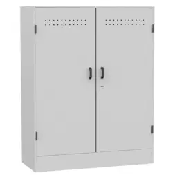 Шкаф для хранения бронежилетов и касок 2000x1560x625 мм Светло-серый