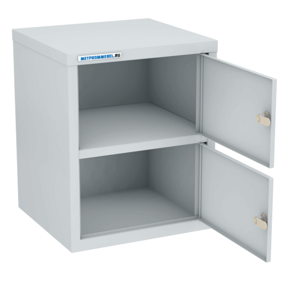 Индивидуальный шкаф кассира на 2 отделения вертикальный [9284]