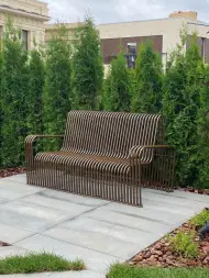 Скамейка стальная «Раструм»