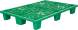 Паллет (поддон) пластиковый перфорированный вкладываемый на 9-ти ножках, 1200х800х160 мм, зеленый [TR 1208 L]