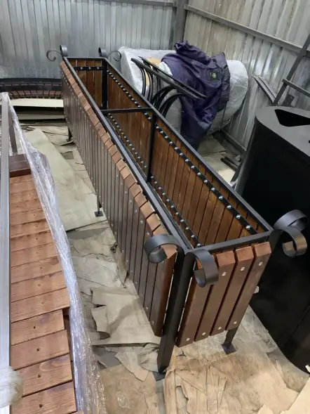 Вазон садово-парковый «Сириус» 2200x385x725 мм