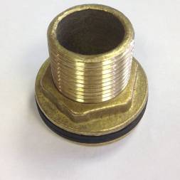 Отвод латунный 2"