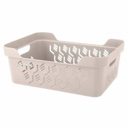 Корзинка универсальная Deluxe, 380x276x140 мм, 12 л, светло-бежевый