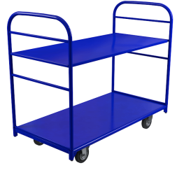 Тележка двухъярусная ТЯ 4 Ø125 мм [16087]