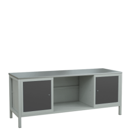 Верстак 2000 с двумя тумбами [9587]