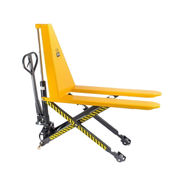 Тележка гидравлическая 1000 кг 1150 мм TOR HLS1000Q с ножничным подъемом (полиуретановые колеса) [16088]