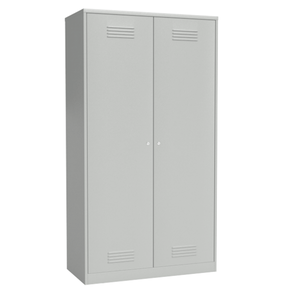 Шкаф для одежды в раздевалку на 2 отделения [13088]