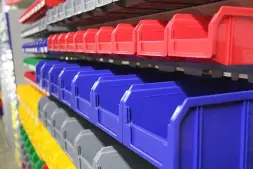 Стойка с пластиковыми ящиками Стелла-техник А1-03-04-03