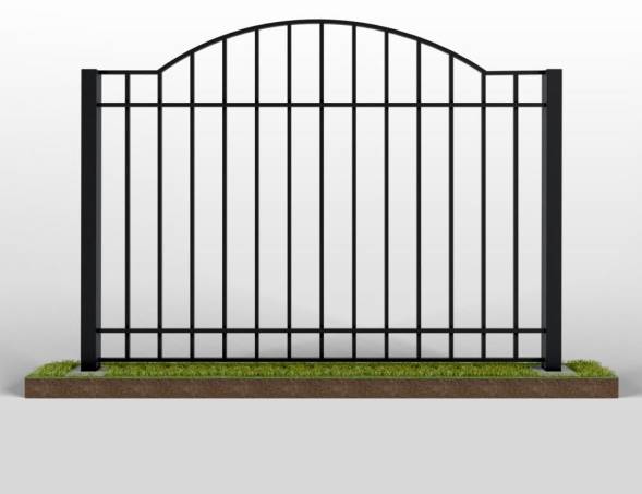 Забор металлический сварной секционный СЗ-5, 1 м²