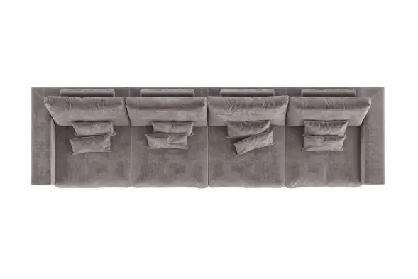 Диван Элизиум 4 модуля Вельвет-люкс - премиум