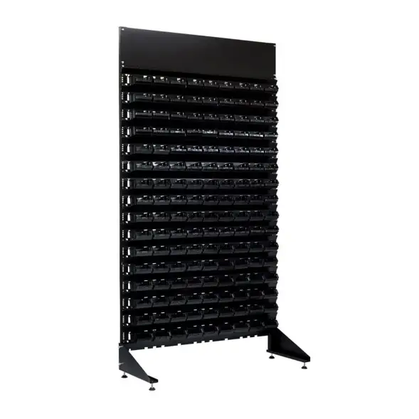 Стеллаж с пластиковыми ящиками 1801-16/0/0п СH