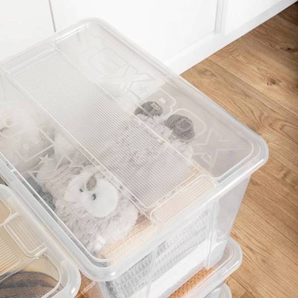 Ящик универсальный TEX-BOX 48л, бесцветный