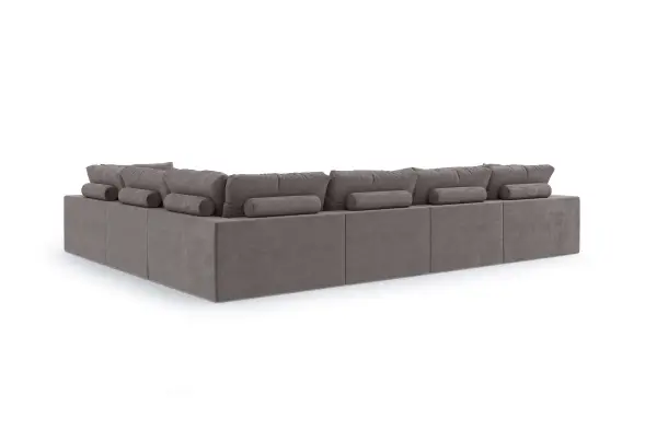 Диван Элизиум 6 модулей Вельвет-люкс - премиум