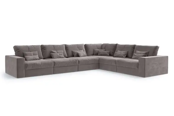 Диван Элизиум 6 модулей Вельвет-люкс - премиум