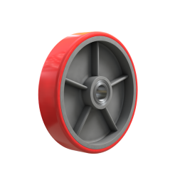 Колесо рулевое для гидравлической тележки 180 мм [10091]