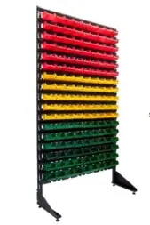 Стеллаж с пластиковыми ящиками 1801-17/0/0 CH-Kombo