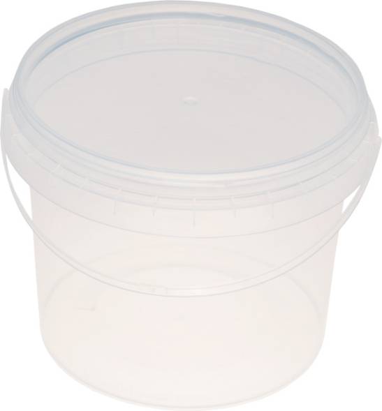 Ведро пластиковое круглое, 850 мл [3898]