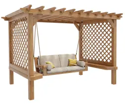 Пергола-качели «Багамы» Лиственница