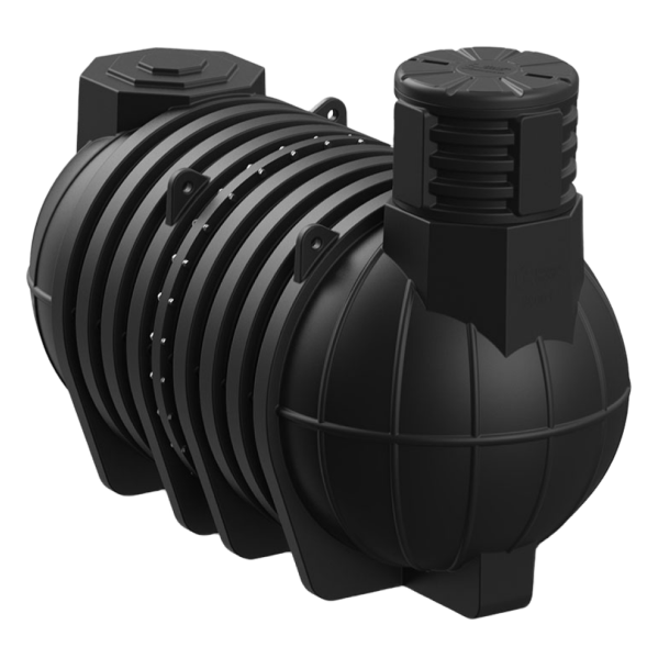 Емкость для дизельного топлива подземная горизонтальная, 6000 л, черный [TDLDT6000Y1]