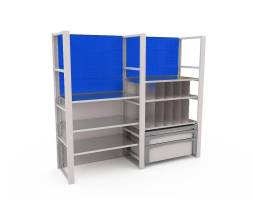 Система хранения Iron MODUL 2х2000 №5 (Артикул:КГ026801)