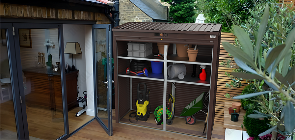 Шкаф уличный ROLL‑BOX VILLAGE ROOF M-1