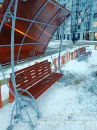 Навес для скамейки «Бульвар»