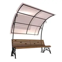 Навес для скамейки «Бульвар»
