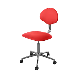 Кресло для медицинских учреждений КР12 (обивка) красное [10594]