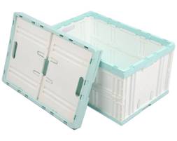 Ящик пластиковый складной сплошной, 600х400х310 мм, белый [600400310-00]