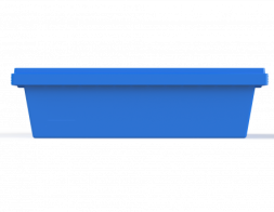 Вкладываемый многооборотный контейнер в с термовкладышем (600х400х175)