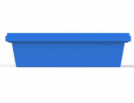 Вкладываемый многооборотный контейнер в с термовкладышем (600х400х175)