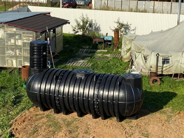 Емкость для дизельного топлива подземная горизонтальная, 9000 л, черный [TDLDT9000Y1]